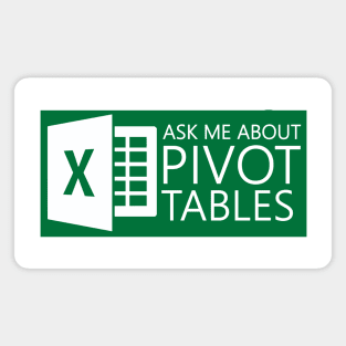 Excel Pivot Tables Magnet